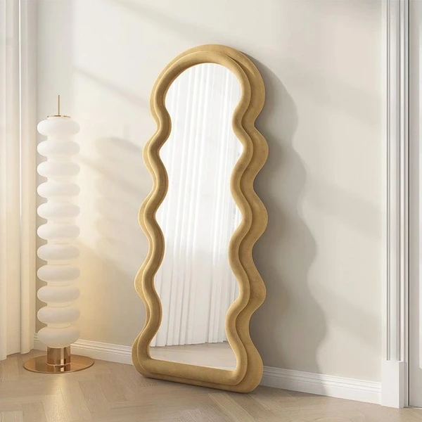 Gương Đứng Soi Toàn Thân Viền Vải Nhung Cao Cấp